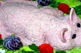 Новогодние салаты в виде свинки на Новый год 2022 - 9 простых и вкусных рецептов