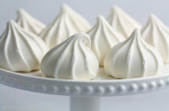meringues on white plate hero
