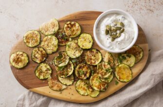 close up on food snacks made from zucchini
